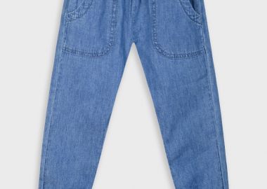 Παντελόνι για κορίτσι | ΑΝΟΙΧΤΟ ΜΠΛΕ ΤΖΗΝ - Energiers - 